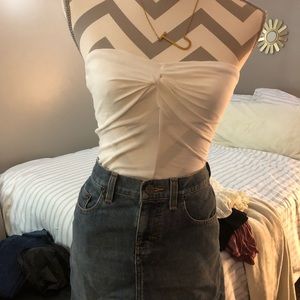 Pac Sun white tube top